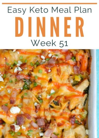 This Easy Keto Meal Plan includes 5 simple keto dinners, perfect for busy weeknights! Meal prep tips, a printable grocery shopping list, and two bonus recipes keep you low-carb and gluten-free!