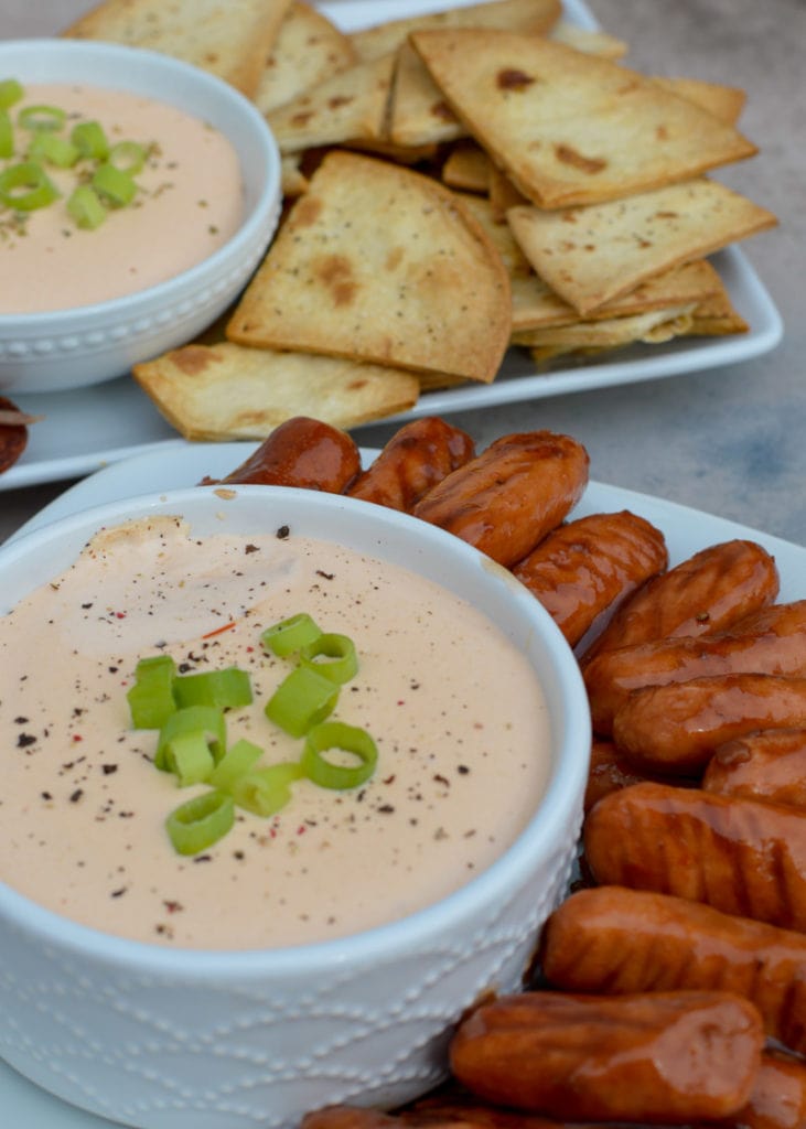 This Beer Cheese Recipe is the perfect potluck or party appetizer. Low-carb, full of flavor, and super easy to make!