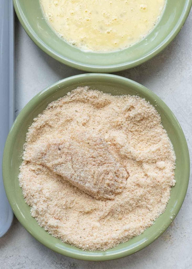 breaded chicken in bowl