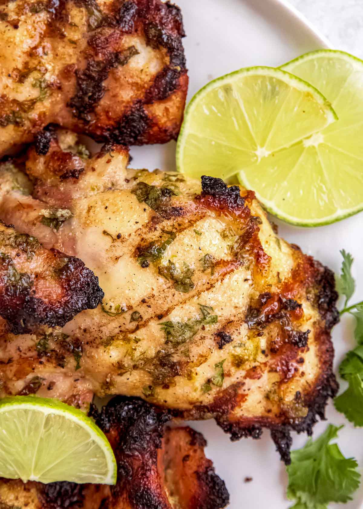 These Juicy Grilled Chicken Thighs are the perfect EASY keto dinner! This recipe is healthy, absolutely delicious, and great for meal prep.