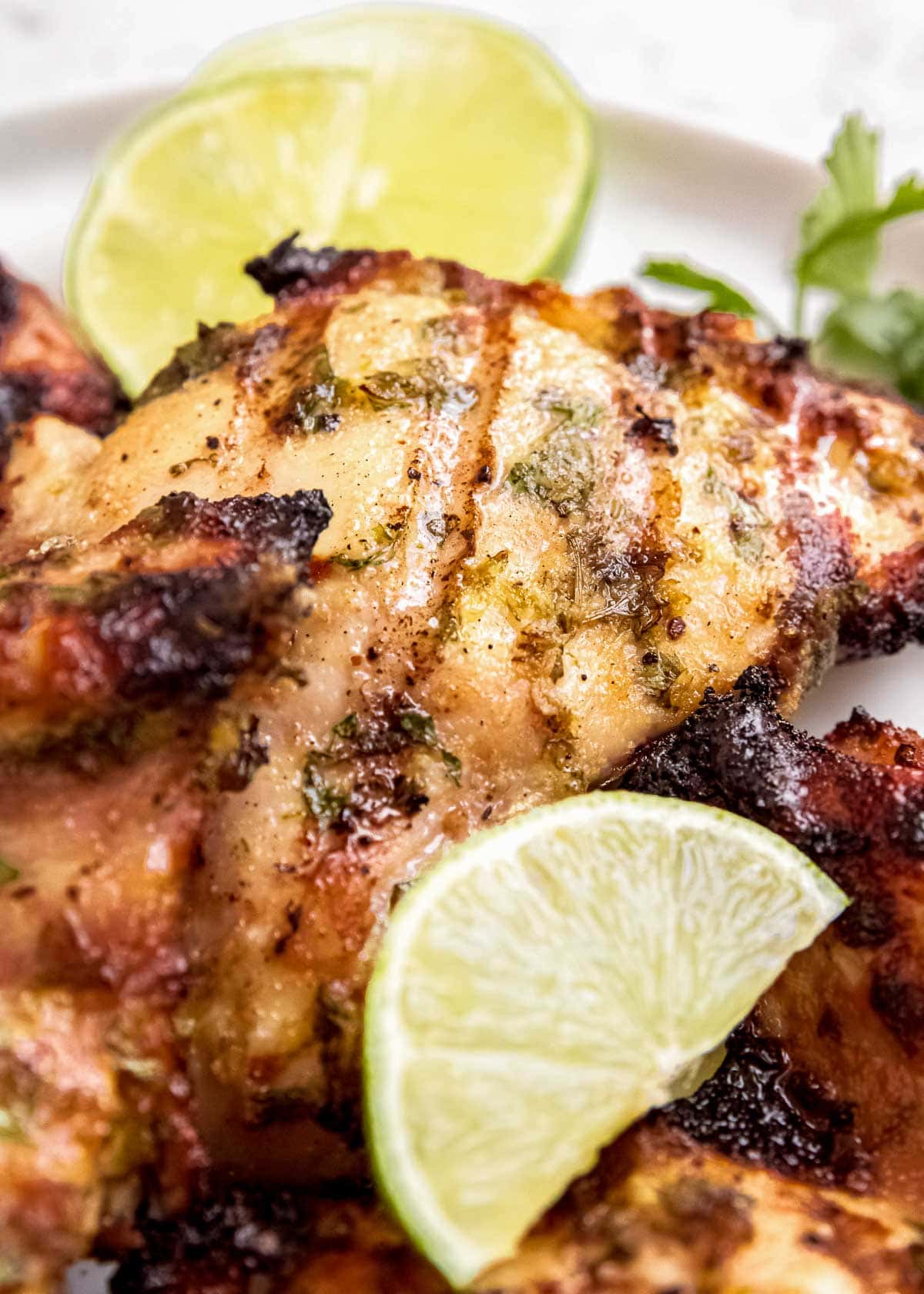 These Juicy Grilled Chicken Thighs are the perfect EASY keto dinner! This recipe is healthy, absolutely delicious, and great for meal prep.