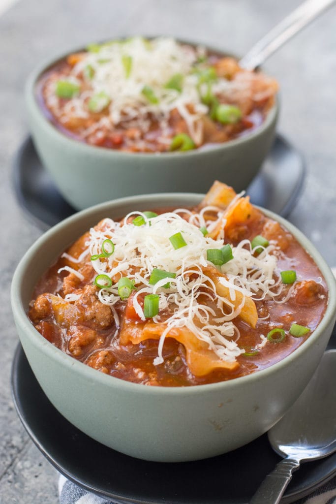 This Keto Cabbage Soup is a true low carb winter staple! At just under 6 net carbs with Instant Pot, Slow Cooker and stove top instructions this is a keto soup perfect for any occasion! 