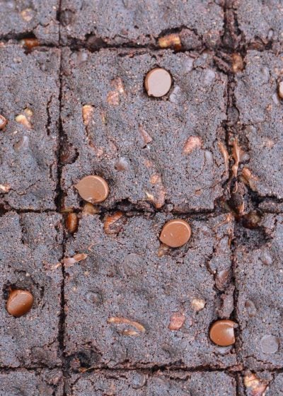 These rich Keto Double Chocolate Sheet Pan Cookies have just 3.6 net carbs each and require no chilling! This is the perfect quick and easy keto dessert recipe!