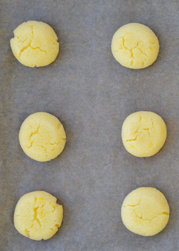 These Keto Lemon Cake Mix Cookies are just under 1 net carb each and bursting with citrus flavor! A box of keto yellow cake mix has never tasted SO good.