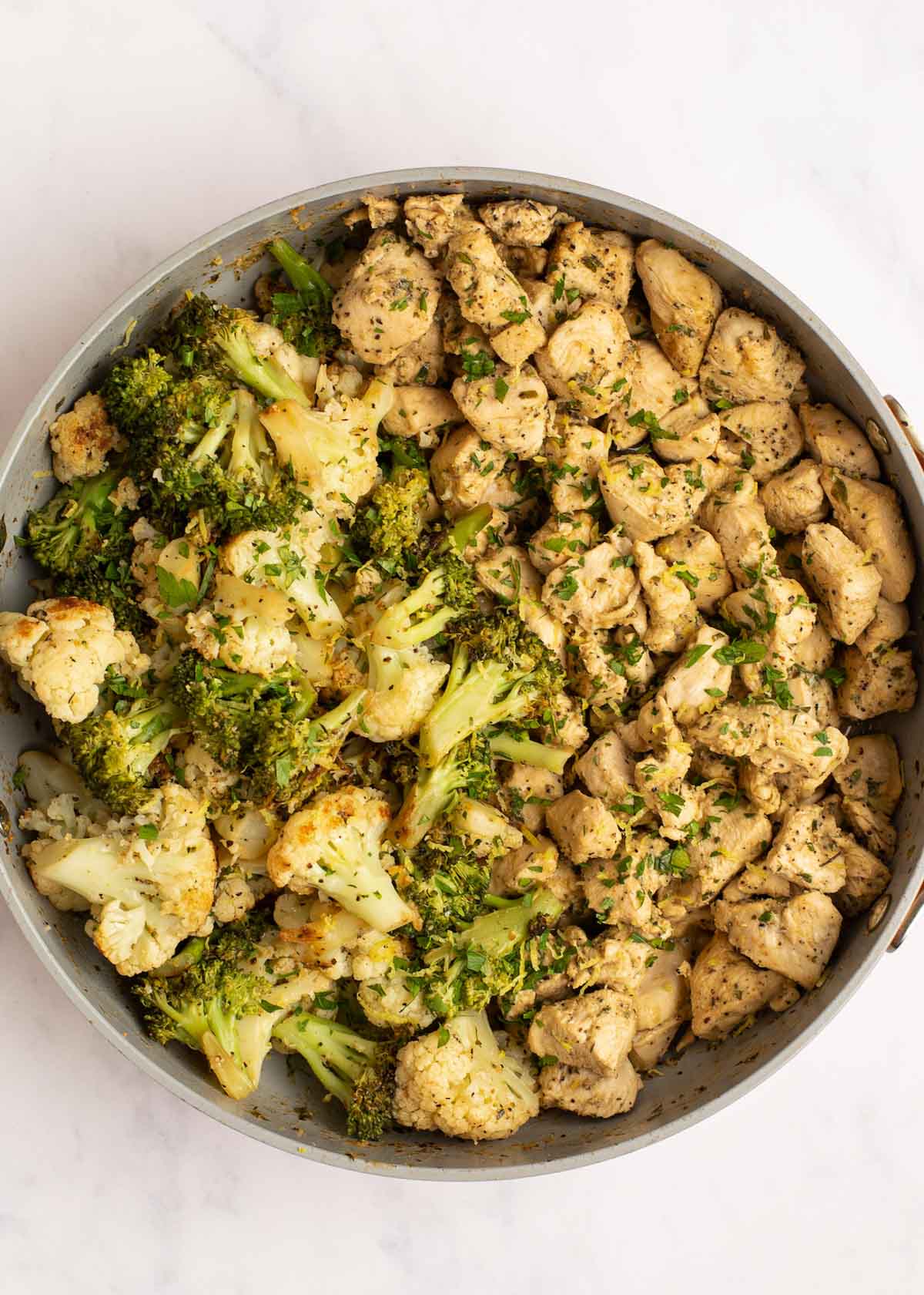 lemon pepper chicken and vegetables