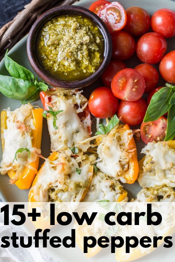 These Easy Low Carb Stuffed Pepper Recipes are loaded with flavor and perfect for keeping in line with your keto diet!