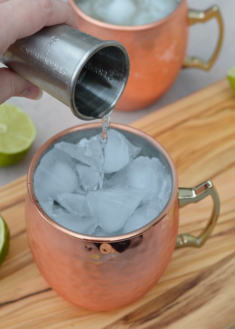 This Keto Moscow Mule is the refreshing low-carb cocktail you'll love. Only 3 ingredients necessary for this delicious ginger drink at about 1 carb each!