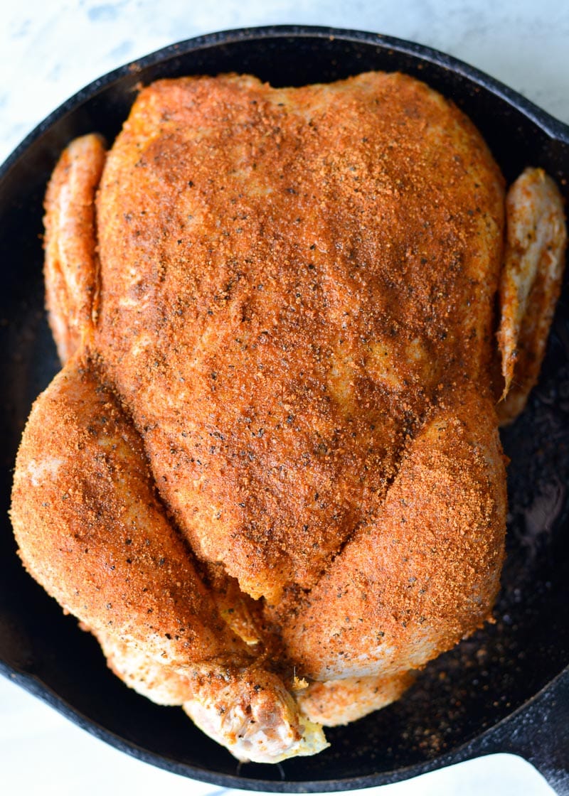 Learn how to make the Perfect Roast Chicken that is super juicy and loaded with flavor! 