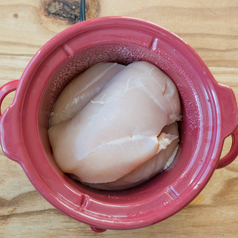 This keto slow cooker zesty ranch chicken recipe is juicy, spicy, and as easy as it gets. It takes 5 minutes of prep work, and the slow cooker does the rest! 