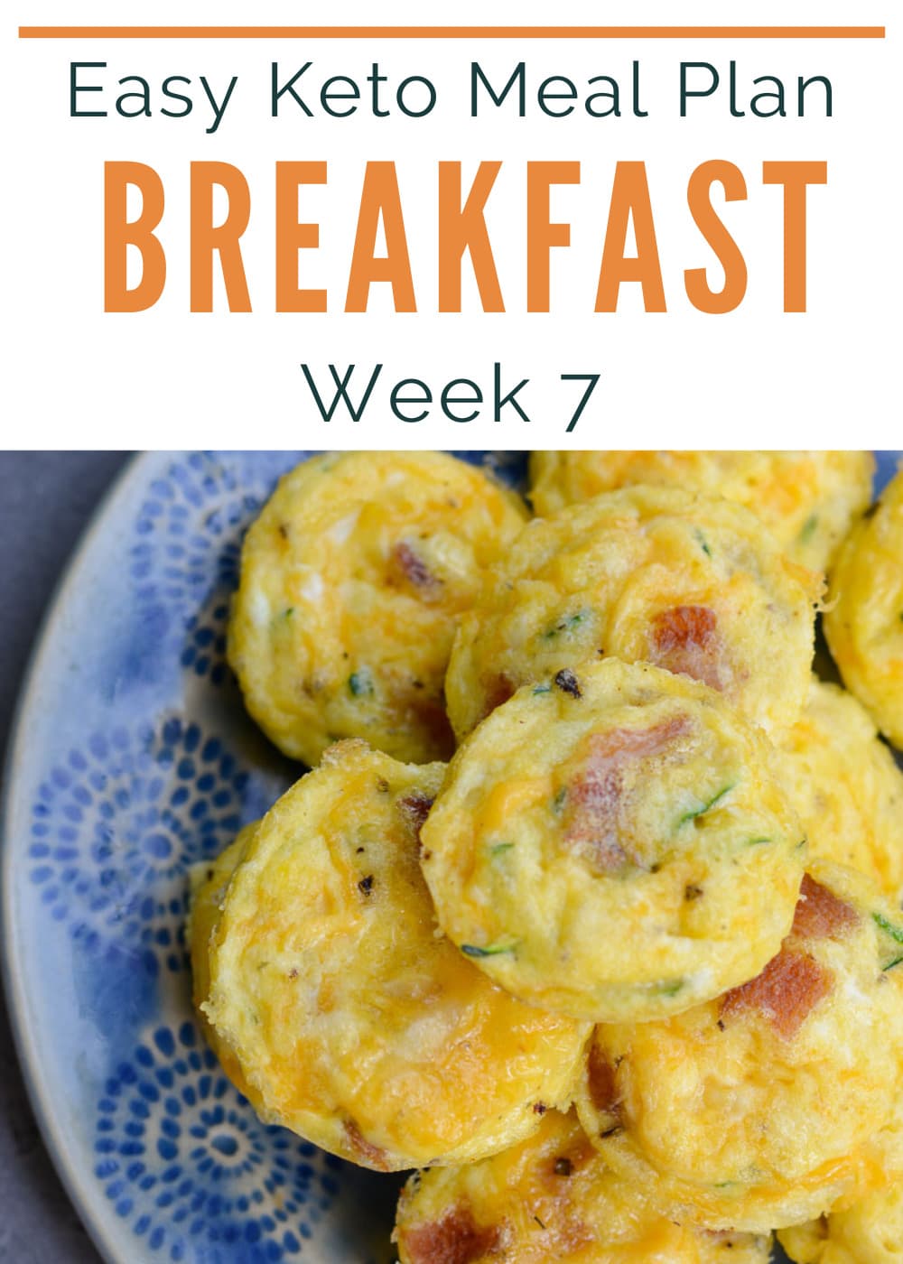 Enjoy 5 Weekly Keto Breakfast Ideas each week plus a bonus snack recipe! The keto meal prep tips and printable grocery list make staying keto even easier.